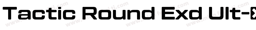Tactic Round Exd Ult字体转换